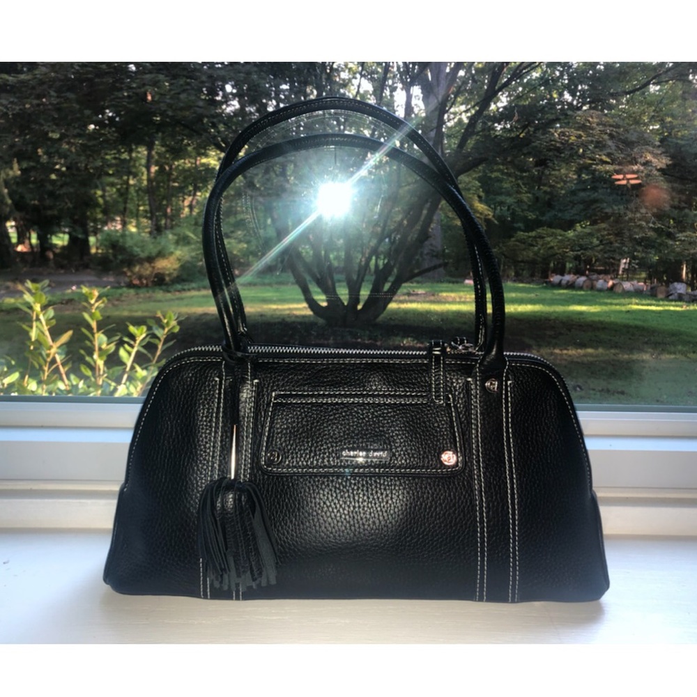 Charles David Black Shoulder Bag